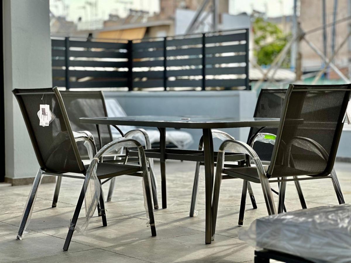 T&T Luxury Apartments - Rooftop Jacuzzi Atenas Exterior foto